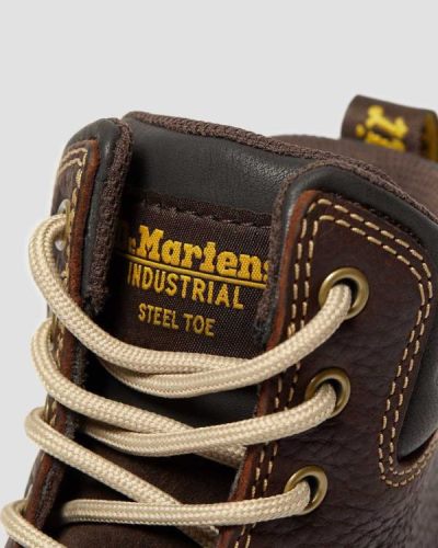 Botas De Seguridad Dr Martens Gilbreth Steel Toe Cuero Para Mujer DR6018X